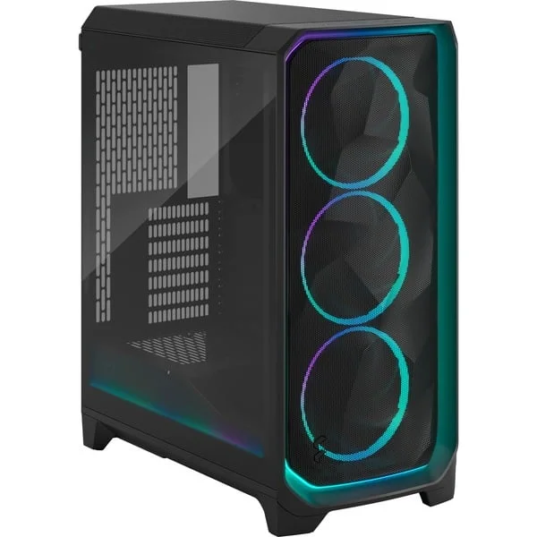Fractal Design Meshify 3 Ambience Pro RGB Light Tint , Tower-Gehäuse (schwarz, Tempered Glass)