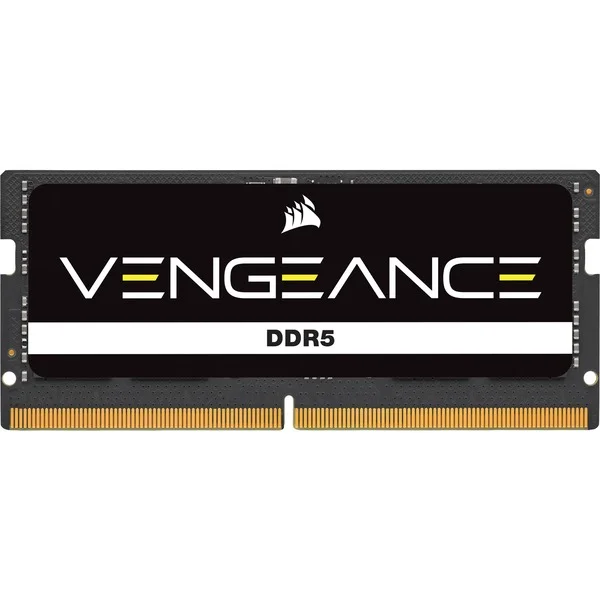 Corsair SO-DIMM 32 GB DDR5-5600 (1x 32 GB), Arbeitsspeicher (schwarz, CMSX32GX5M1A5600C48, Vengeance)