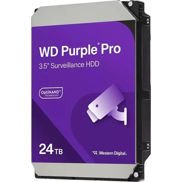 WD Purple Pro 24 TB, Festplatte (SATA 6 Gb/s, 3,5")