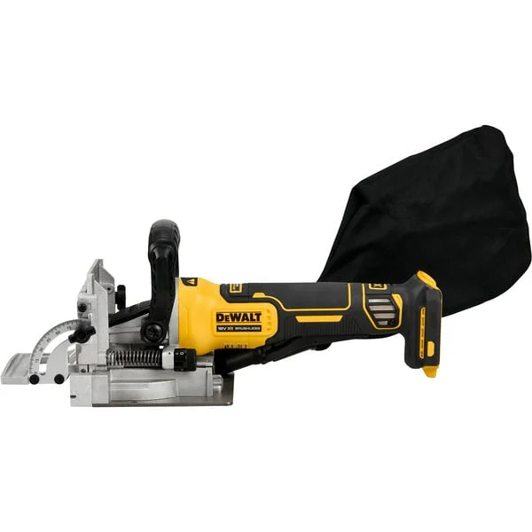 DEWALT Akku-Flachdübelfräse DCW682NT, 18Volt, Nutfräse (gelb/schwarz, ohne Akku und Ladegerät, in T STAK-Box)