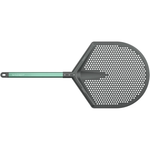Gozney Pro Pizzaschieber M, 12", Grillbesteck (grau/grün, für Pizzen bis ca. Ø 30cm)