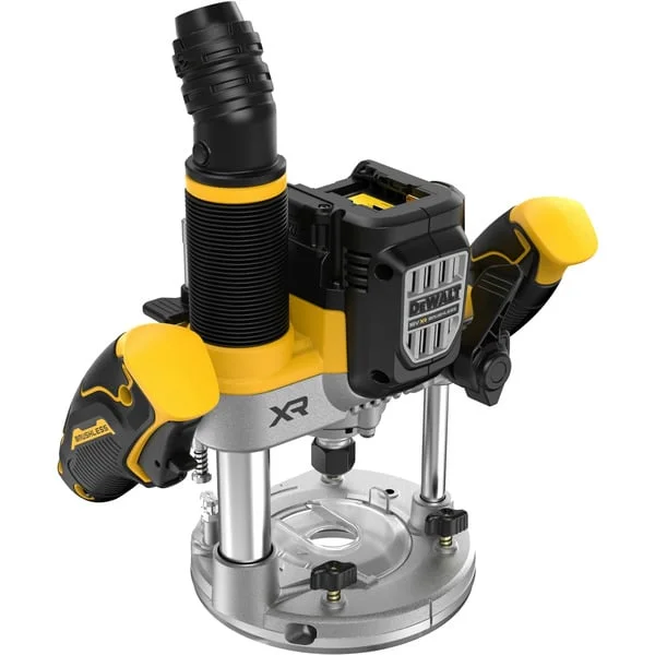 DEWALT Akku-Oberfräse DCW620NT-XJ, 18Volt (gelb/schwarz, ohne Akku und Ladegerät, in T-STAK Box VI)