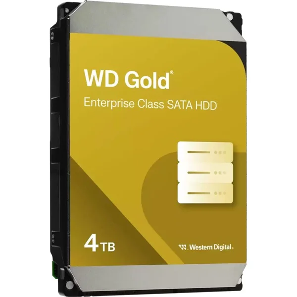 WD Gold Enterprise Class 4 TB, Festplatte (SATA 6 Gb/s, 3,5", WD Gold)