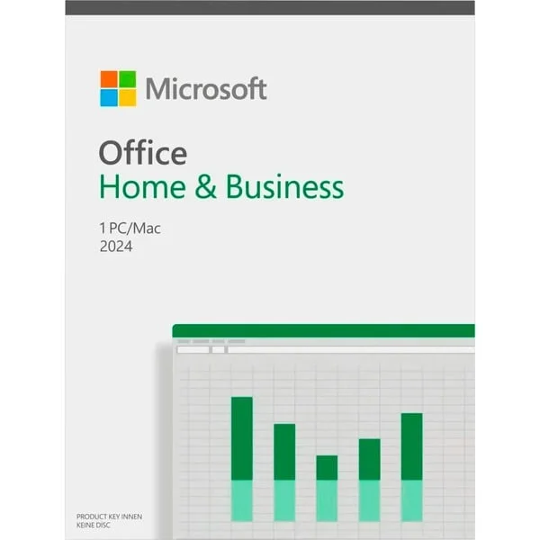 Microsoft Office Home & Business 2024, Office-Software (Englisch, EN, für PC und MAC)