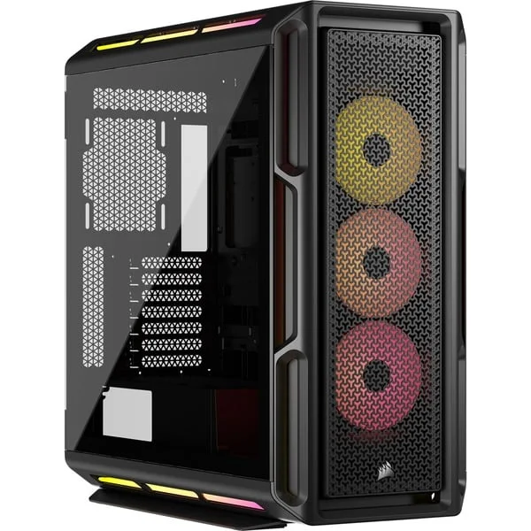 Corsair iCUE LINK 5000T LX RGB , Tower-Gehäuse (schwarz, Tempered Glass)