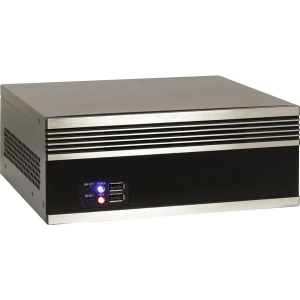 Inter-Tech IPC Industrial S21, HTPC-Gehäuse (schwarz/silber)
