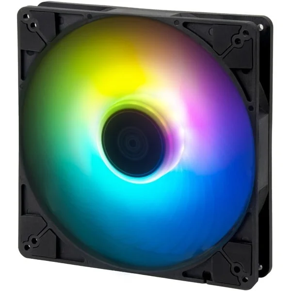 SilverStone SST-AP184i-ARGB 180x180x32, Gehäuselüfter (schwarz, 180 mm)