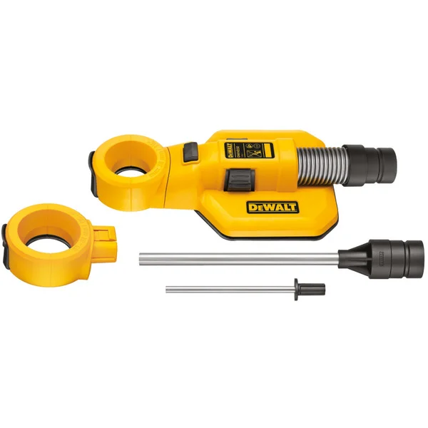 DEWALT SDS-max Staubabsaugung DWH050, für Bohrarbeiten, Staubsauger-Aufsatz (gelb, für alle SDS-max Bohr- und Kombihämmer)