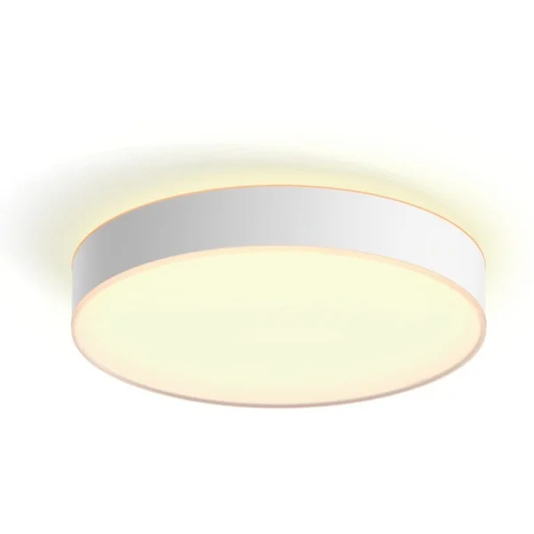 Philips HUE White Ambiance Devere Deckenleuchte, LED-Leuchte (weiß)
