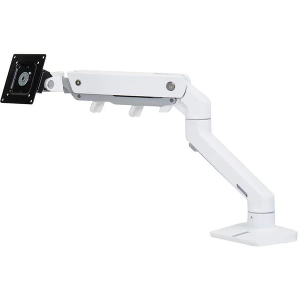Ergotron HX Monitor Arm mit HD-Gelenk, Monitorhalterung (weiß, für ultrabreite Curved Monitore)