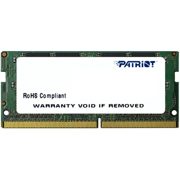 Patriot SO-DIMM 8 GB DDR4-3200 , Arbeitsspeicher (schwarz, PSD48G320081S, Signature Line)