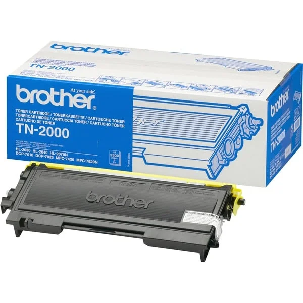 Brother Toner Schwarz TN-2000 (Retail)