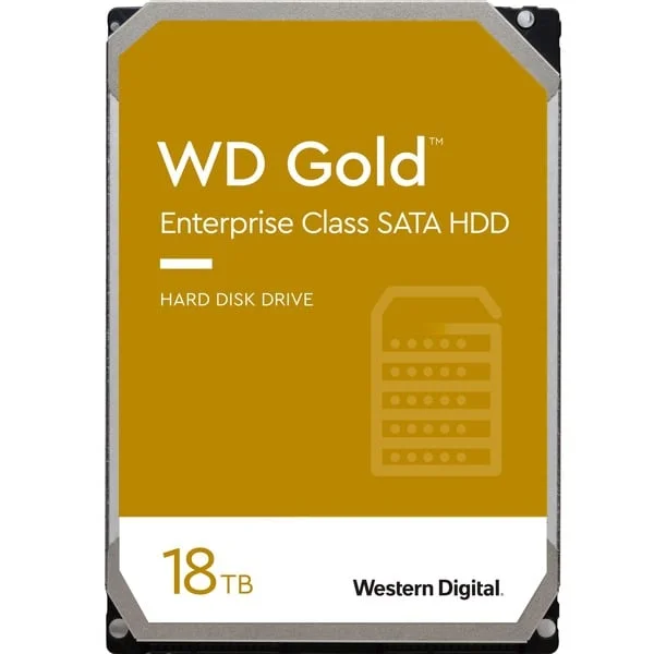 WD Gold Enterprise Class 18 TB, Festplatte (SATA 6 Gb/s, 3,5", WD Gold)