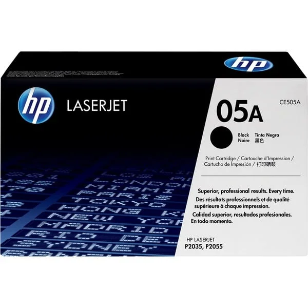 HP Toner schwarz 05A (CE505A) (schwarz, Retail)