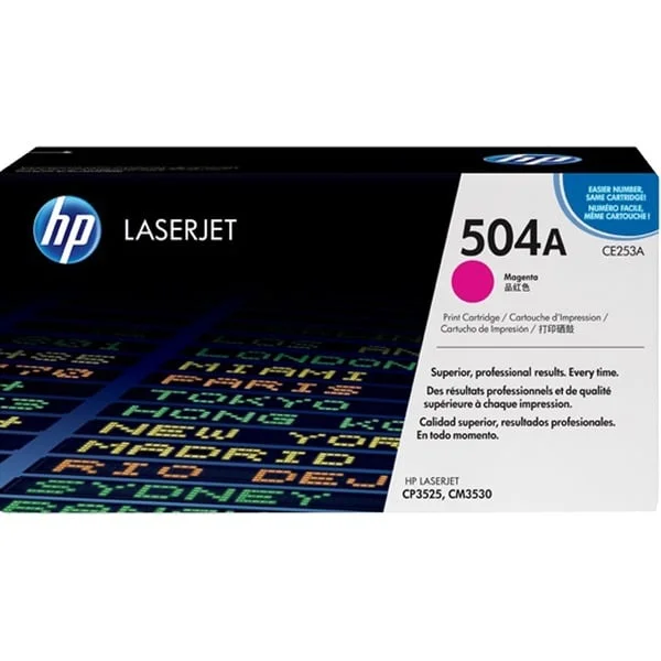 HP Toner magenta 504A (CE253A) (Retail)