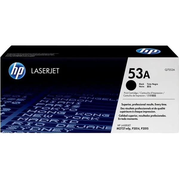 HP Toner schwarz 53A (Q7553A) (schwarz, Retail)