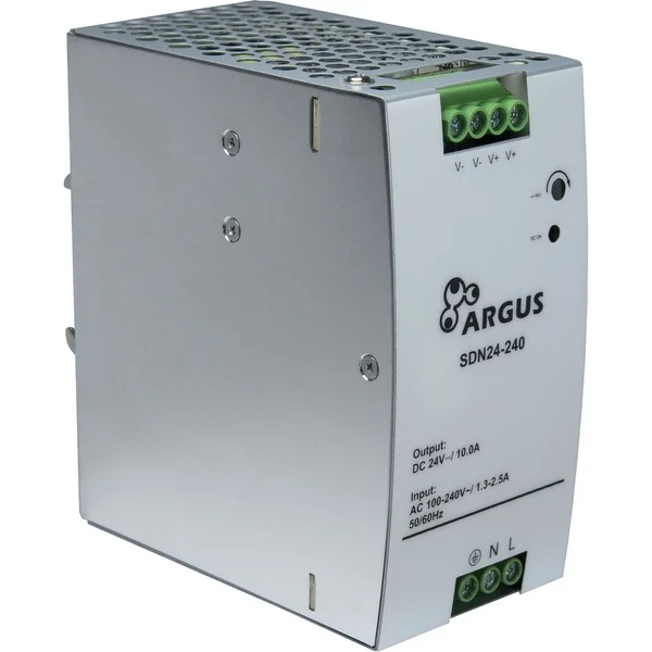 Inter-Tech Argus Hutschienennetzteil SDN24-240 (24 Volt, 240 Watt)