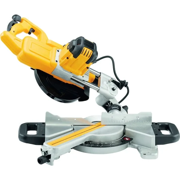 DEWALT Paneelsäge DWS774, 216 mm, Kapp- und Gehrungssäge (gelb/schwarz, 1.400 Watt, XPS-Schnittlinienanzeige)