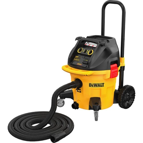 DEWALT DWV905H-QS, Nass-/Trockensauger (gelb/schwarz, Industrie Nass- und Trockensauger H-Klasse)