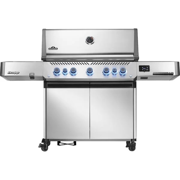 Napoleon Gasgrill Prestige 665 Connected Edelstahl (edelstahl, mit SIZZLE ZONE und IR-Heckbrenner, Modell 2025)