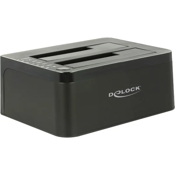 DeLOCK Dual Dockingstation für 2 x SATA HDD / SSD (mit Klon Funktion)
