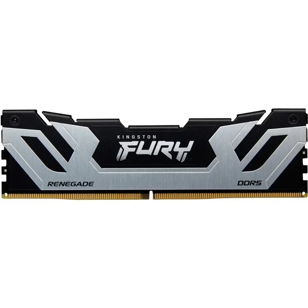 Kingston FURY CU-DIMM 24 GB DDR5-8400, Arbeitsspeicher (silber/schwarz, KF584CU40RS-24, FURY Renegade, INTEL XMP)