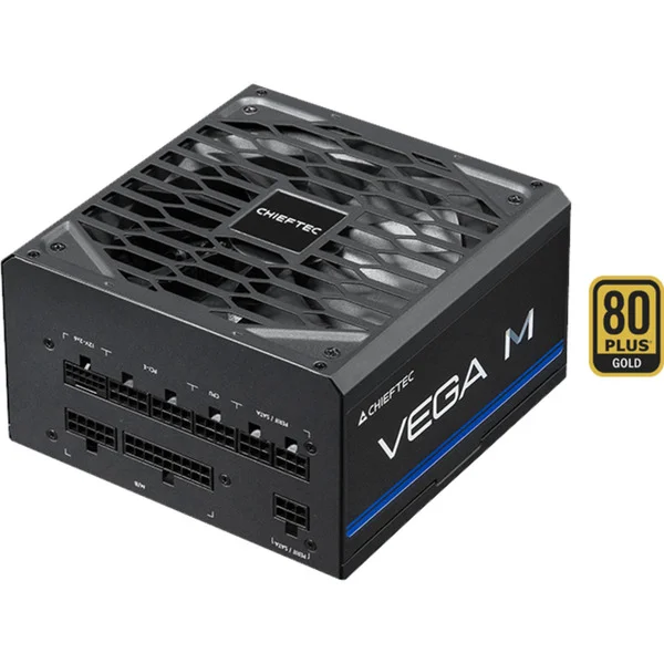 Chieftec VEGA M PPG-850-C, PC-Netzteil (schwarz, 1x 12 Pin High Power GPU, 4x PCIe, 850 Watt)