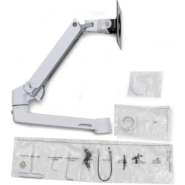 Ergotron Verlängerungs- und Ringsatz für LX Monitor Arm, Befestigung/Montage (weiß)