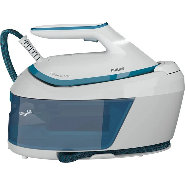 Philips PerfectCare PSG6022/20, Dampfbügelstation (weiß/blau)
