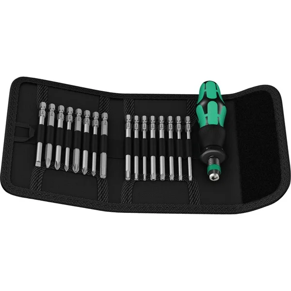 Wera Kraftform Kompakt 60 KK60, Bit-Satz (Bitsatz, 1/4", inkl. Steckgriff)