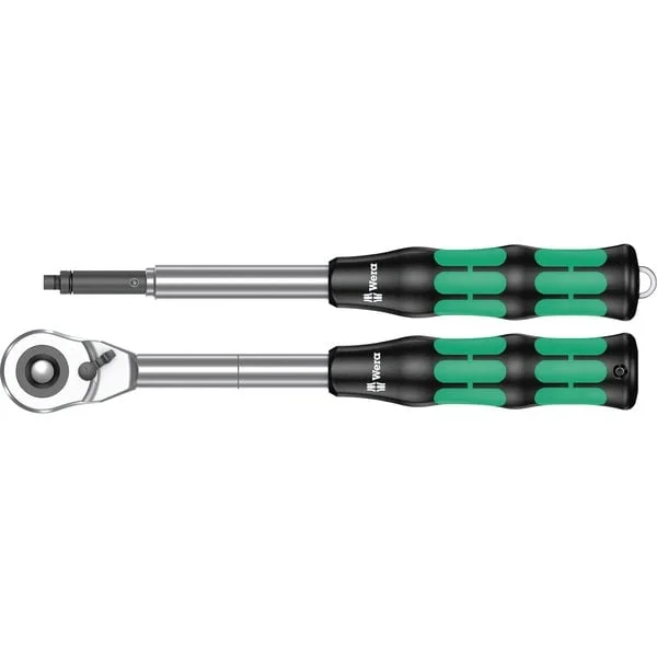 Wera Zyklop Hybrid Set, Knarre (Hybrid-Knarre + Verlängerung, 1/2")