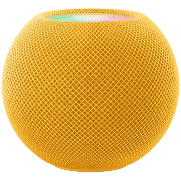 Apple HomePod mini, Lautsprecher (gelb, WLAN, Bluetooth, Siri)