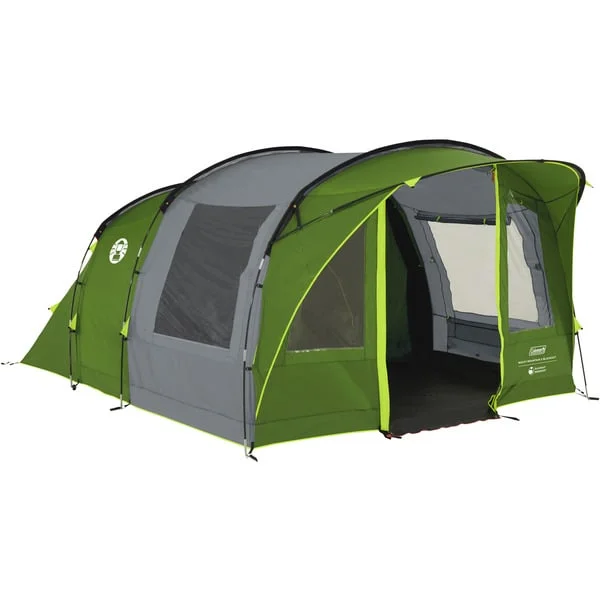Coleman Tunnelzelt Rocky Mountain 5 BlackOut (grün/grau, Modell 2025)