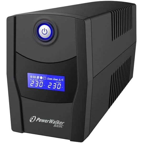 BlueWalker PowerWalker Basic VI 600 STL, USV (schwarz)