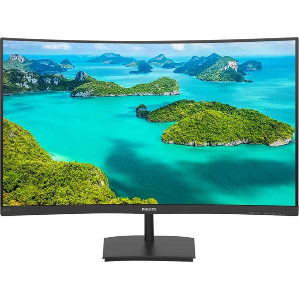 Philips 241E1SCA/00, Gaming-Monitor (59.9 cm (23.6 Zoll), schwarz, FullHD, VA, 75 Hz, AMD Free-Sync)
