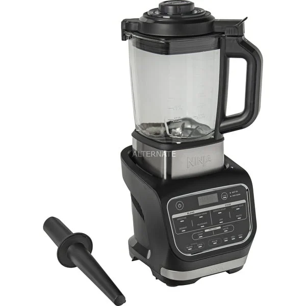 Ninja Foodi Standmixer & Suppenkocher HB150EU (schwarz/edelstahl, 1.000 Watt, 1,7 Liter)