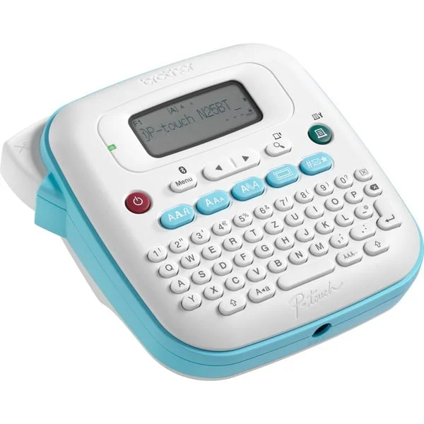 Brother P-Touch N25BT, Beschriftungsgerät (weiß/hellblau)