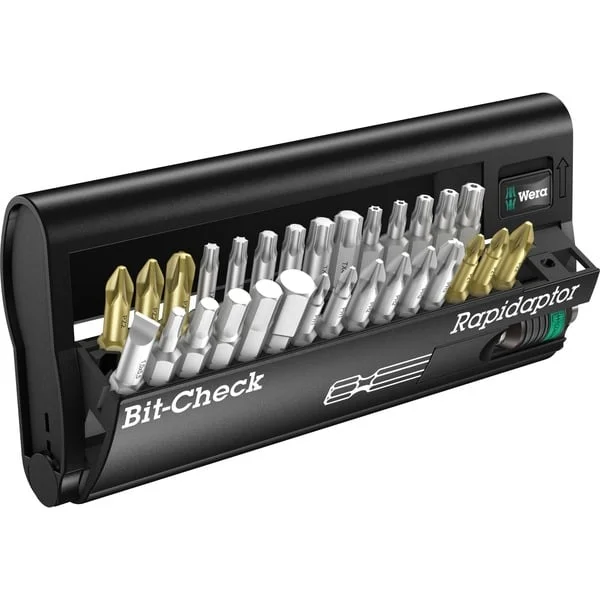 Wera Bit-Satz Bit-Check 30 Universal 1, 1/4" (inkl. Kunststoffhalter, aufstellbar)