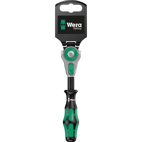 Wera Zyklop Speed-Knarre 8000 A SB, 1/4" (mit schwenkbarem Kopf)