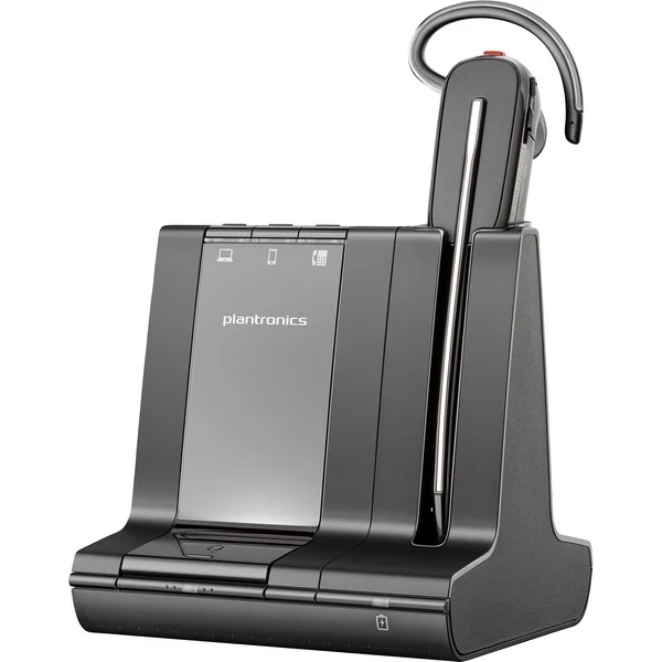 Poly Savi 8240 Office DECT, Headset (schwarz, Mono, USB-A, USB-C, Microsoft Teams)