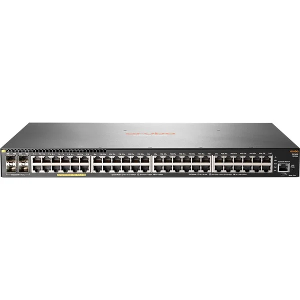 HP 2930F 48G PoE+ 4SFP+, Switch (370W PoE+ Gesamtbudget)