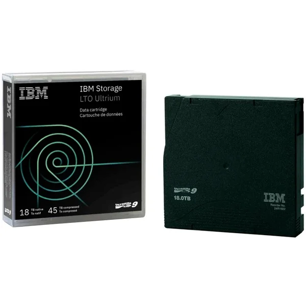 IBM LTO9 Medium 45 TB, Streamer-Medium (schwarz)