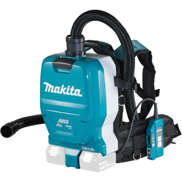 Makita DVC265ZXU, Bodenstaubsauger (blau/schwarz, ohne Akku und Ladegerät)