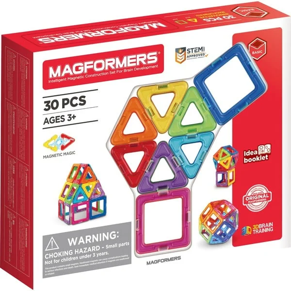 Magformers Basic 30, Konstruktionsspielzeug