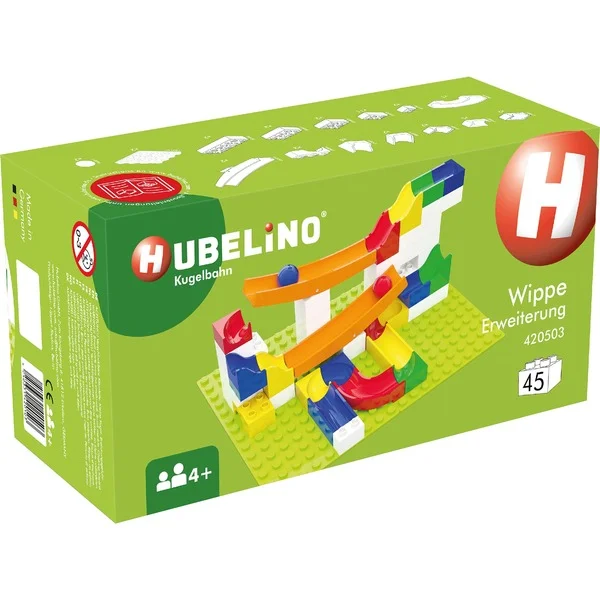 Hubelino Kugelbahn Wippe Erweiterung