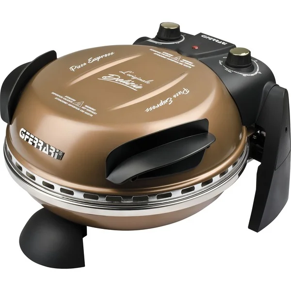 G3 Ferrari Delizia Pizzaofen G1000608 (kupfer, 1.200 Watt, für Pizza Ø 31cm)