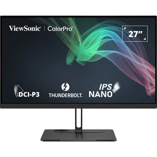ViewSonic VP2776T-4K, LED-Monitor (68.5 cm (27 Zoll), schwarz (matt), UltraHD/4K, IPS, Thunderbolt 4, Pantone-validiert)