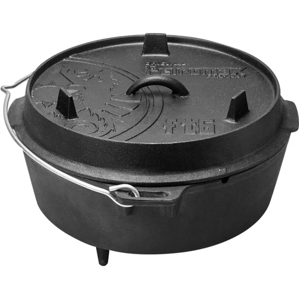 Petromax Feuertopf ft6 (schwarz, mit Füßen)