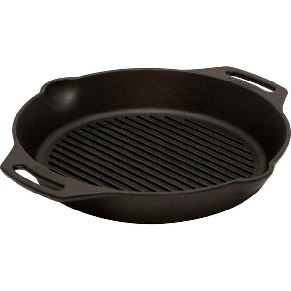 Petromax Grill-Feuerpfanne gp30h, mit 2 Henkeln (schwarz, Ø 30cm)