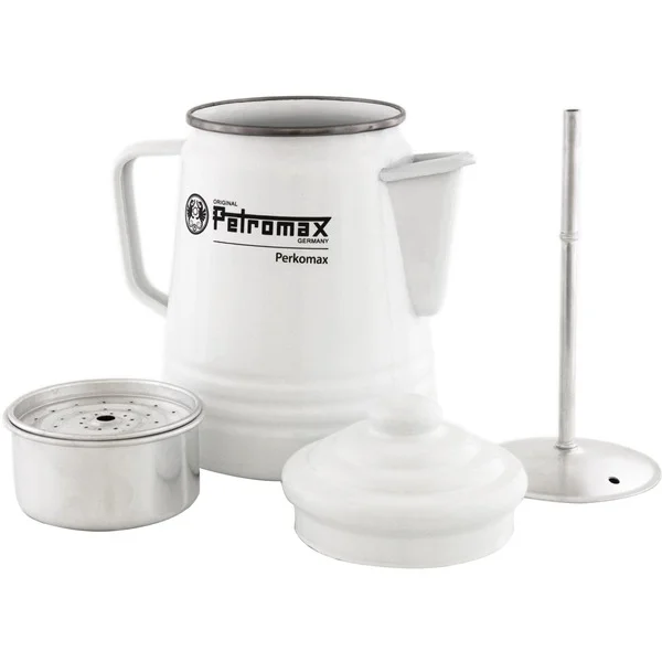 Petromax Perkomax Perkolator per-9-w, Kaffeebereiter (weiß)